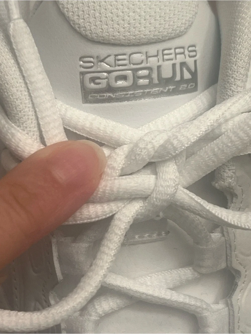 Skechers GO Run White Sneakers Size 10